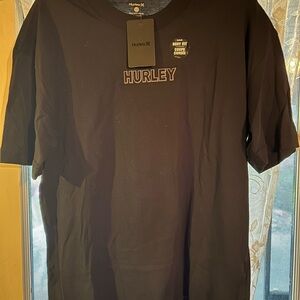 Hurley Black Short Sleeve Tee
